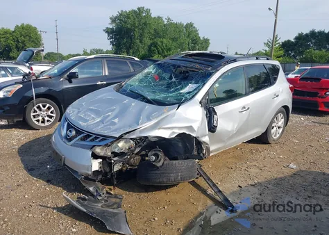 2013 Nissan Murano Sl из США, поврежденный, VIN JN8AZ1MW9DW322125